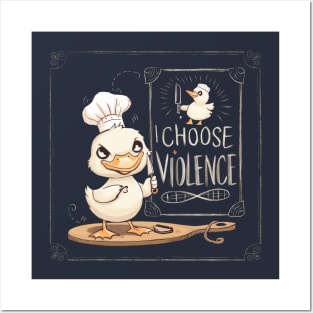 i choose violence Posters and Art